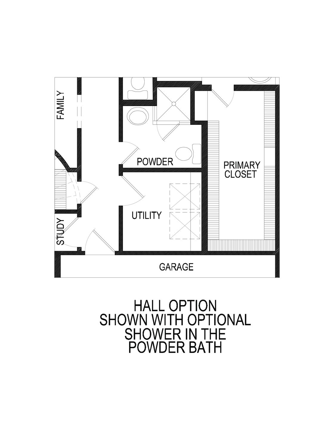 Hillcrest 2F (w/Media) Floor Plan Options