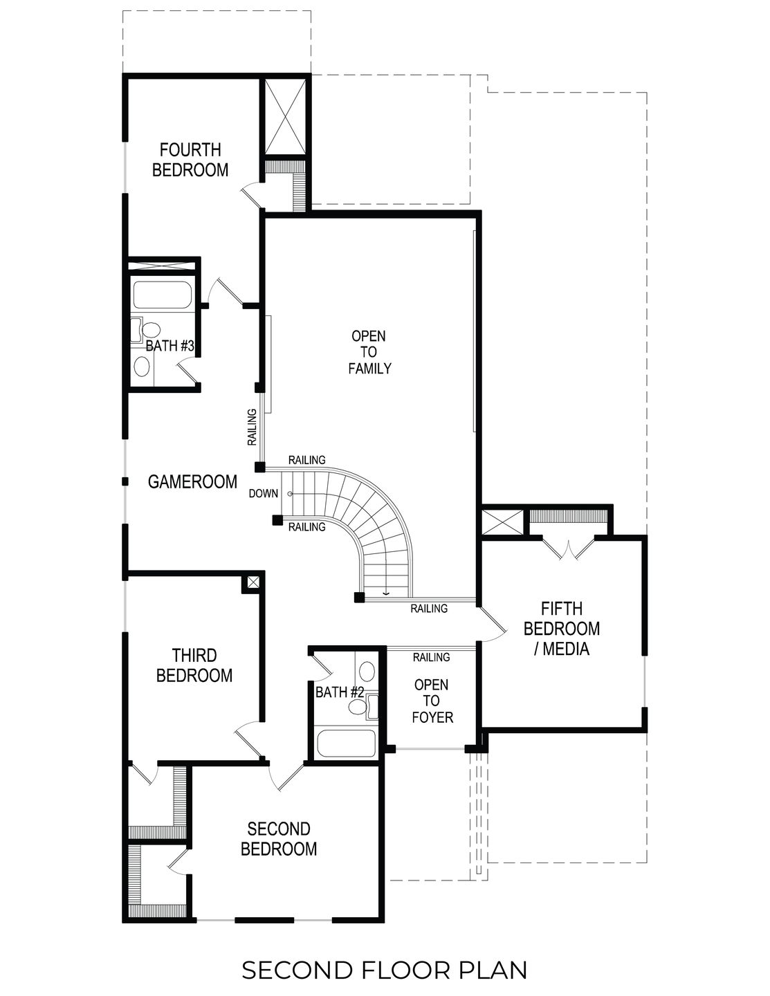 Cooper F Second Floor Plan