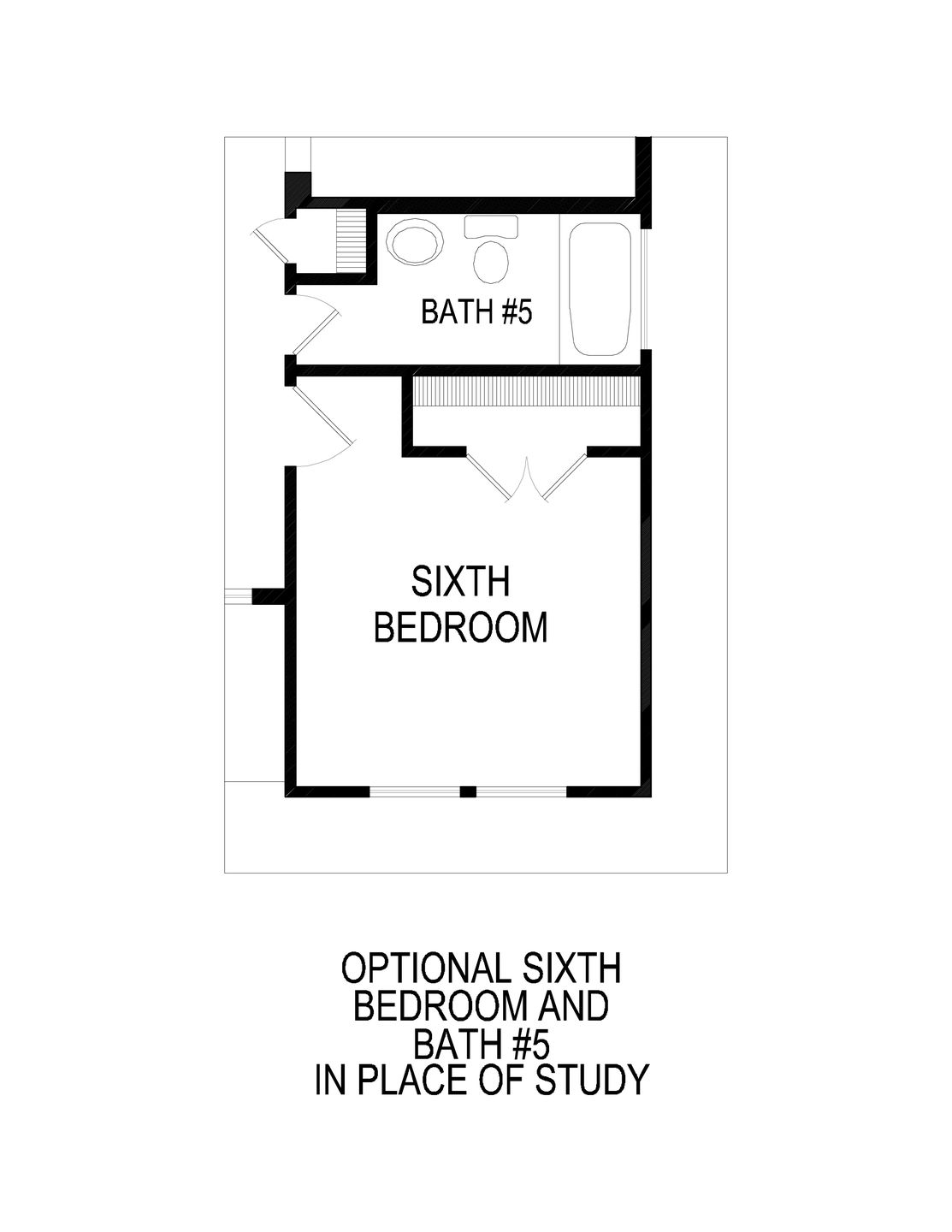 Sheffield EW F  First Floor Plan Options