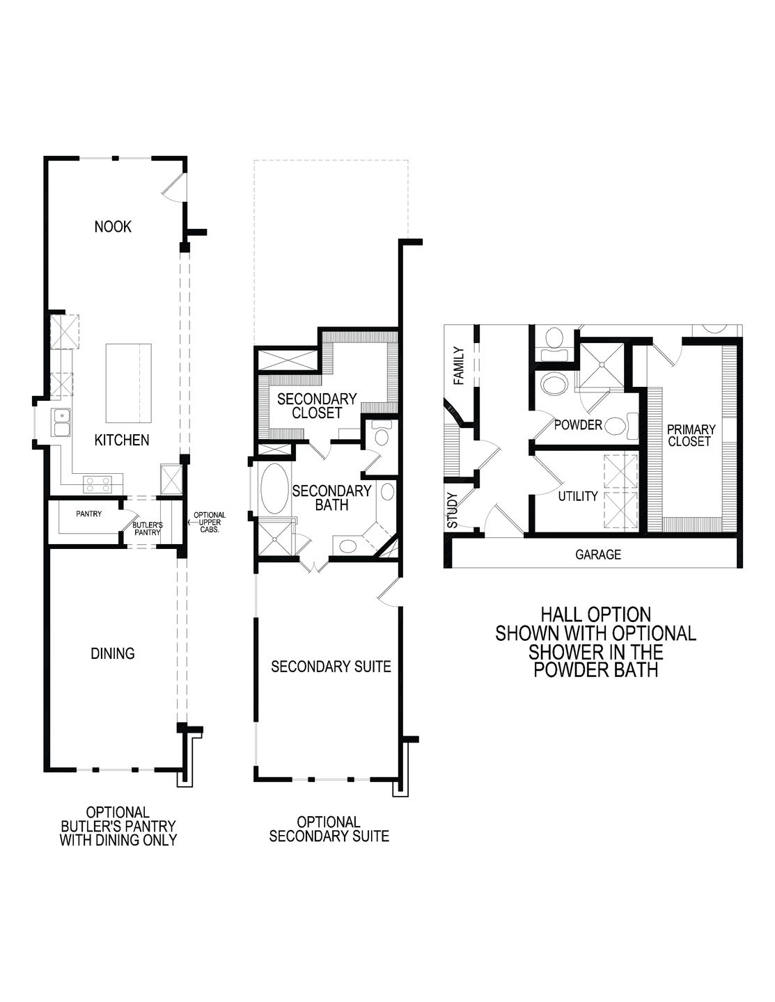 Stonehaven 2F Floor Plan Options