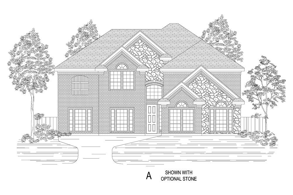 Brentwood 3FSW w/Media Elevation A w/Options