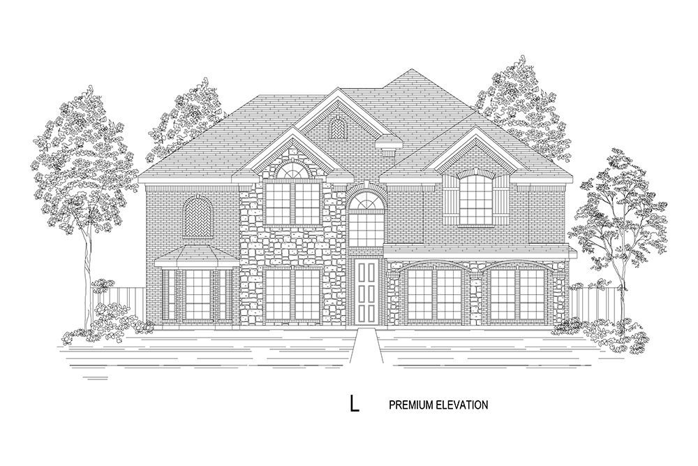 Brentwood 3FS (w/Media) Premium Elevation L