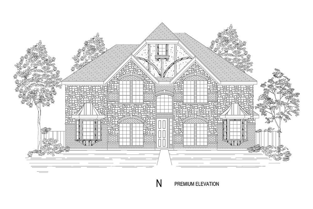 Brentwood 3FS (w/Media) Premium Elevation N