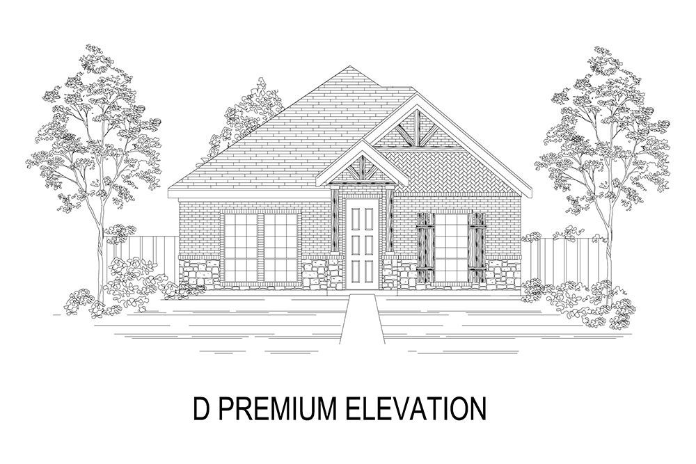 Caddo 40 R - Trails at Cottonwood Creek: Rowlett, Texas - First Texas Homes