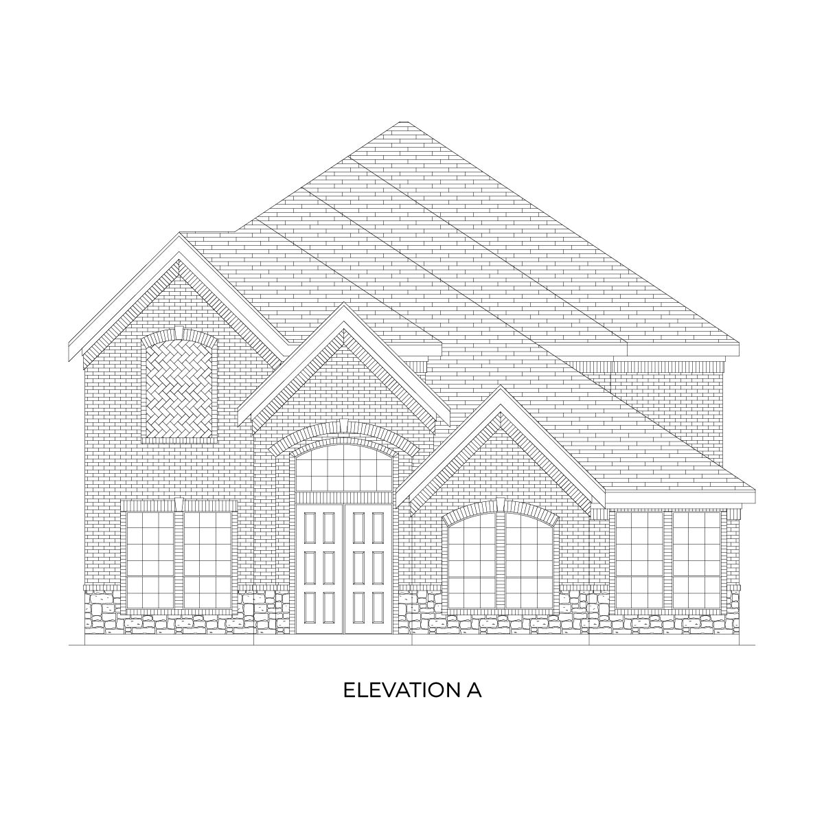 Duke R - Elevation A