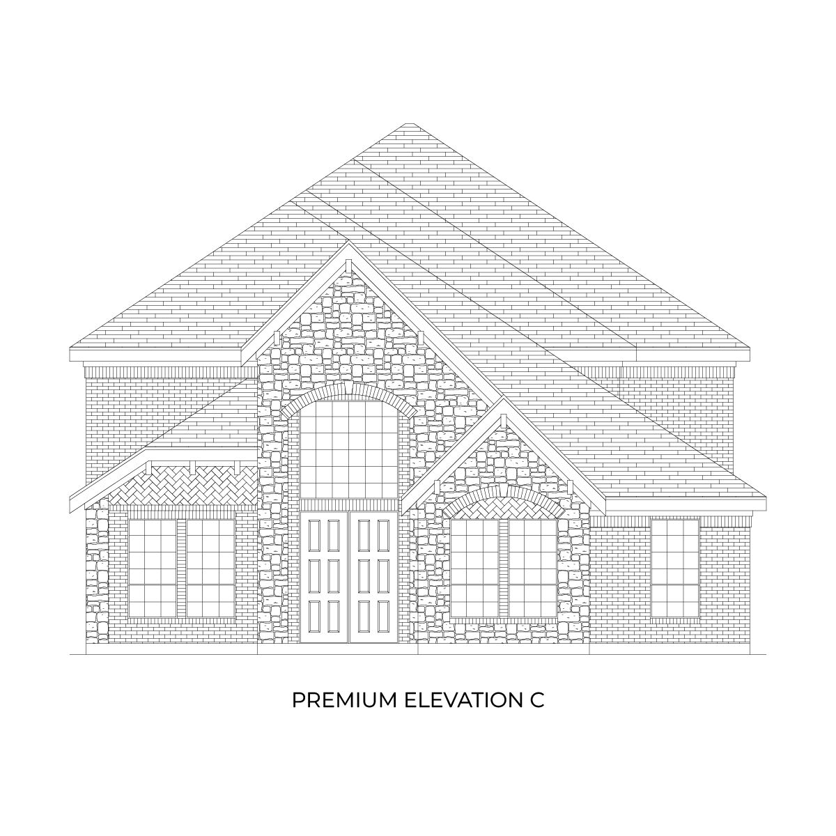 Duke R - Elevation C