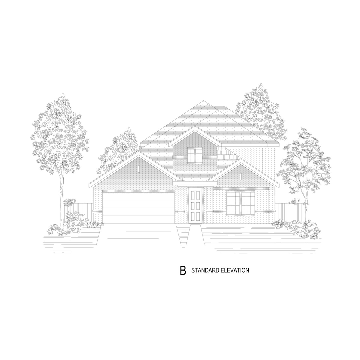 Edgestone F Standard Elevation B