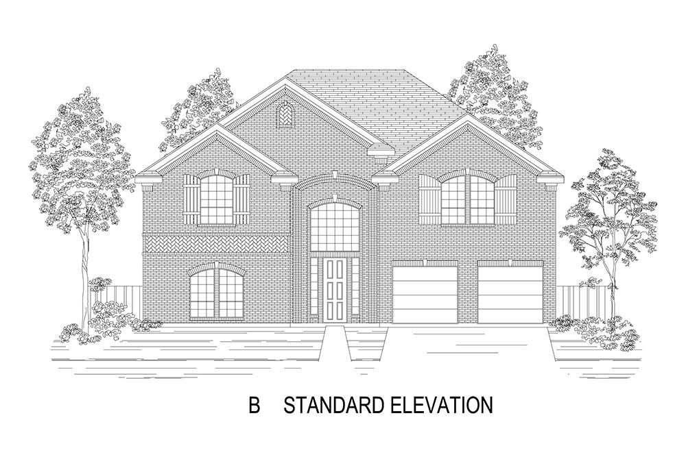Jefferson 2F w/Media Standard Elevation A