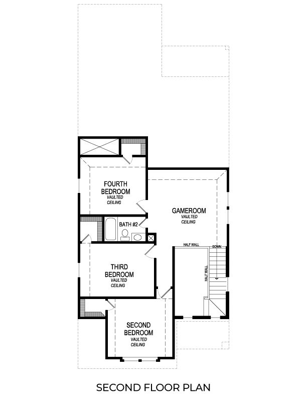 Jackson Select F Second Floor Plan