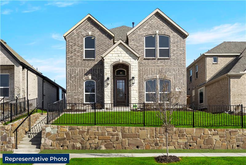 Hubbard 40 R - Trails at Cottonwood Creek: Rowlett, Texas - First Texas Homes