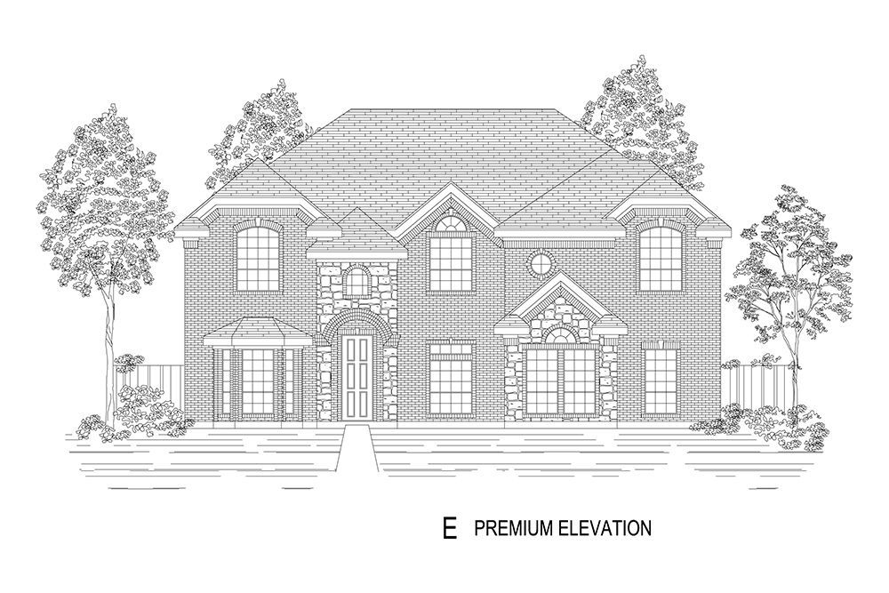 Hillcrest 2R (w/Media) Premium Elevation C