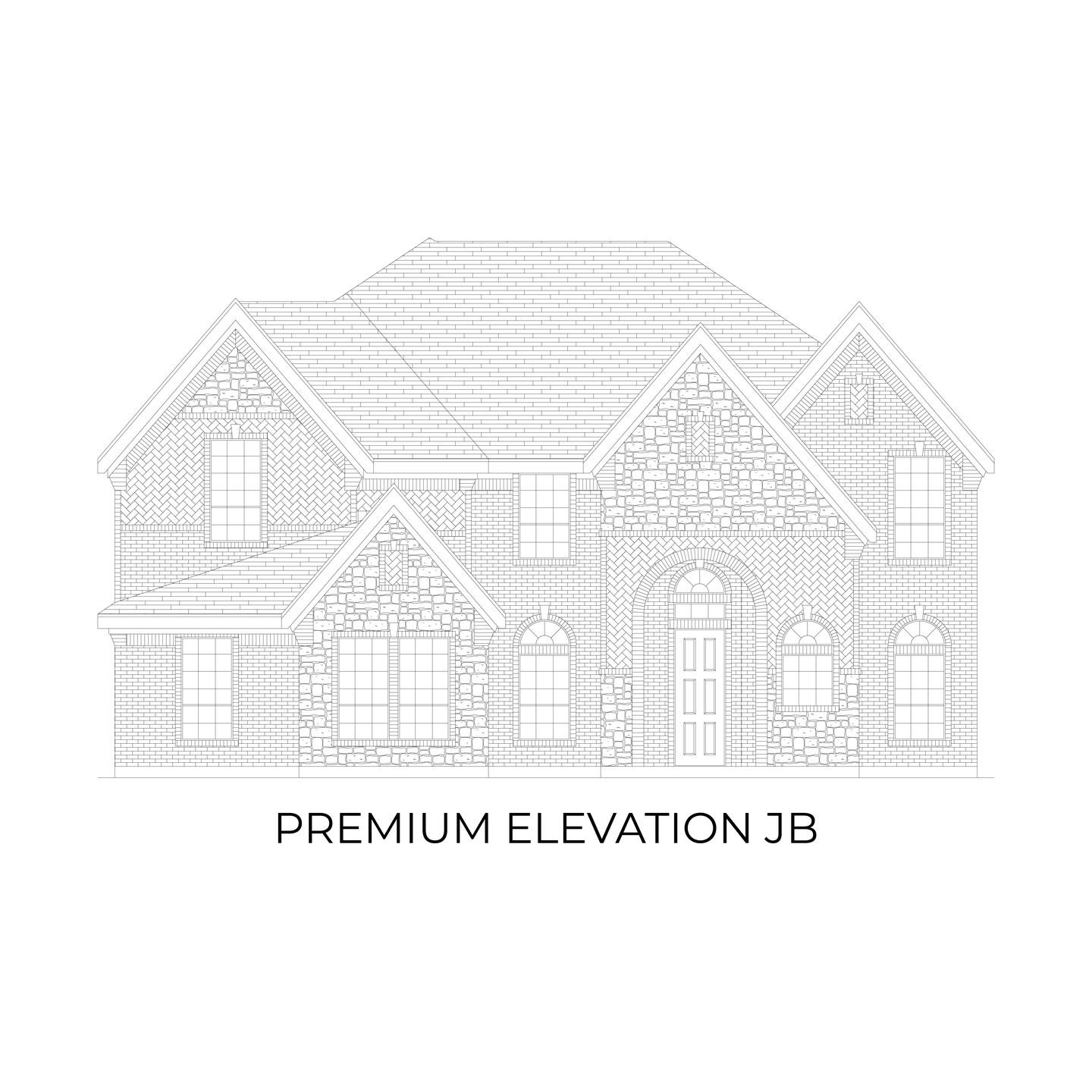 Stonebriar 2FSW (w/Media) Premium Elevation JB