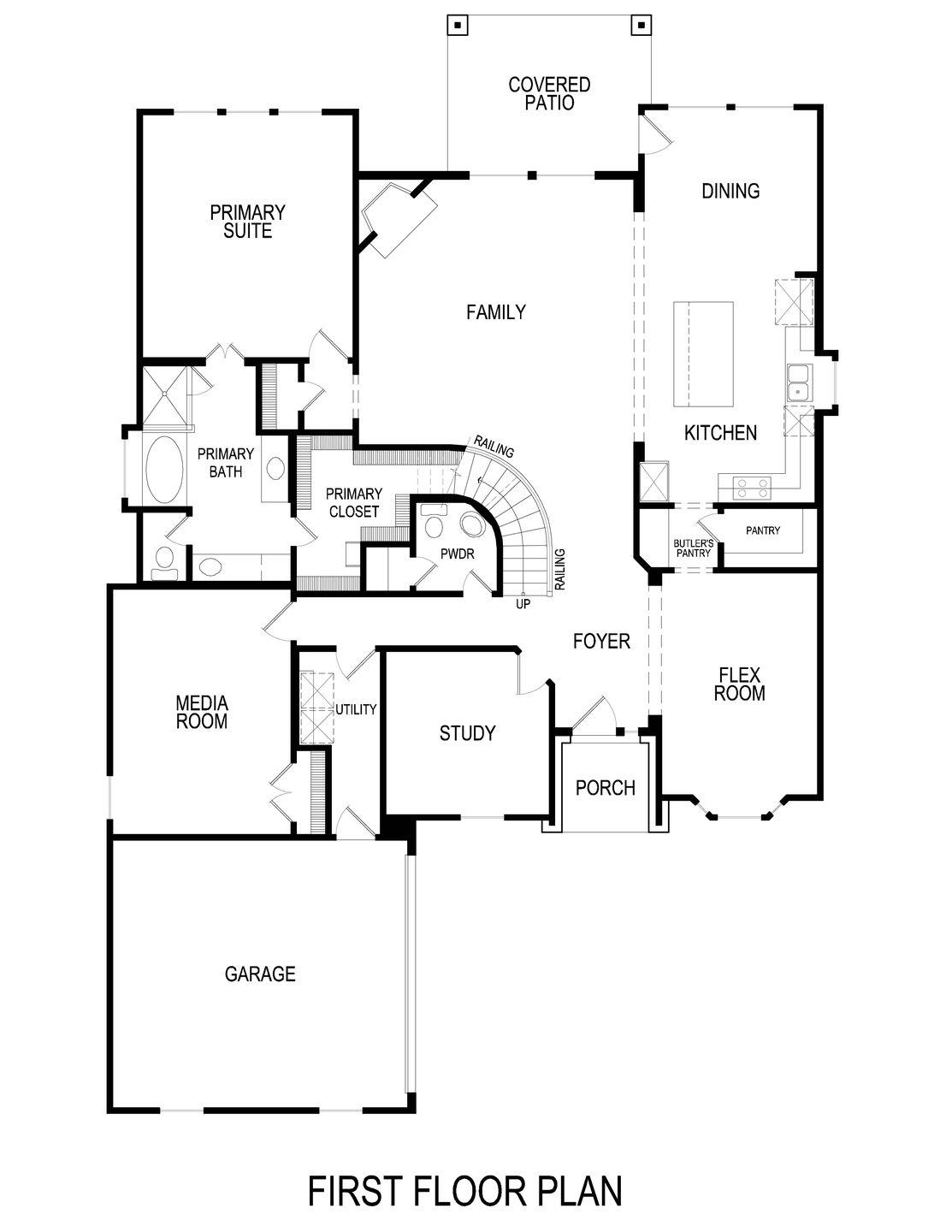 Birchwood 2FSW First Floor Plan