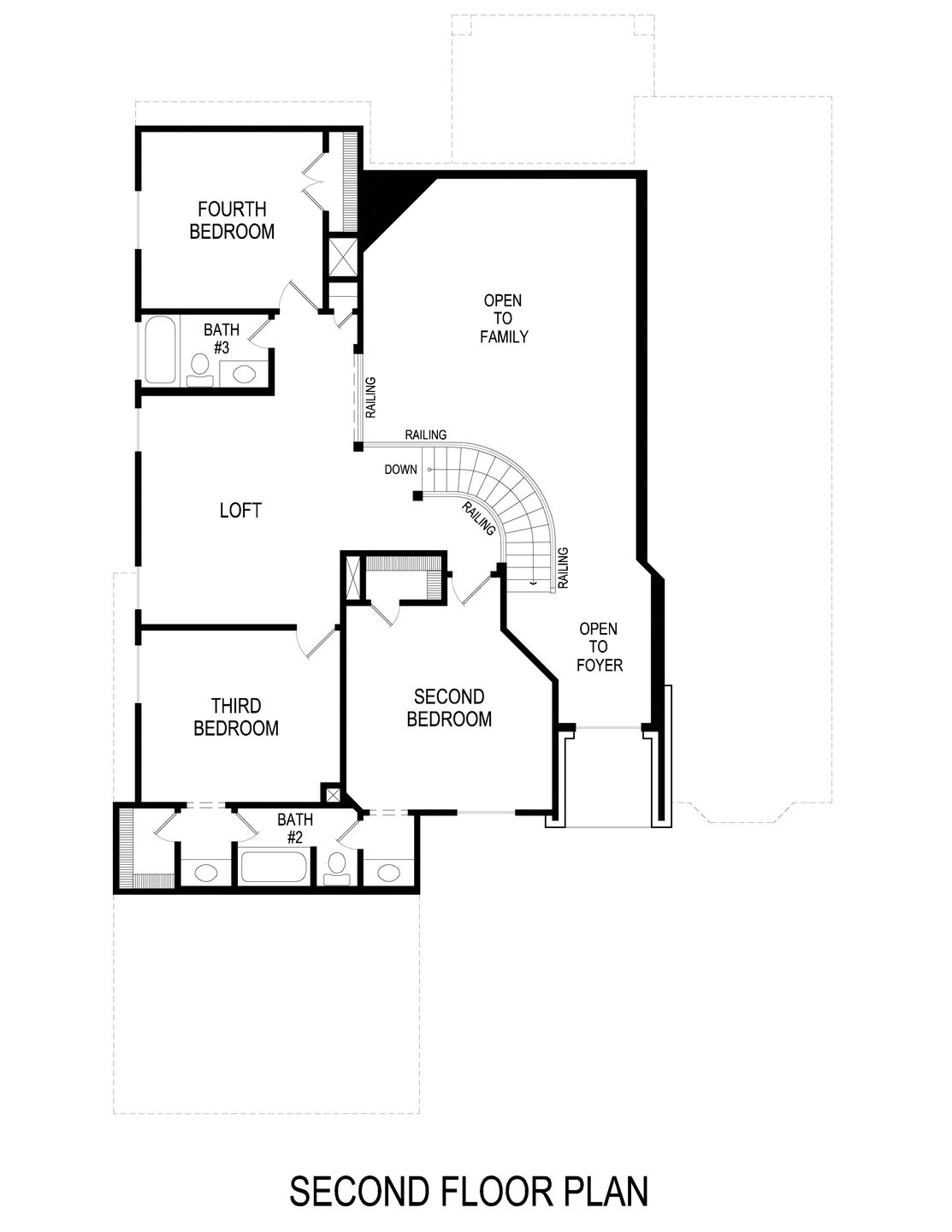 Birchwood 2FSW Seocnd Floor Plan