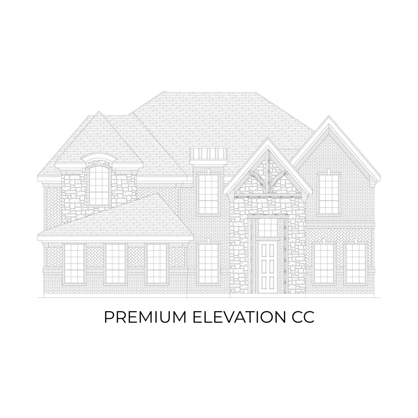 Stonebriar 2FSW (w/Media) Premium Elevation CC