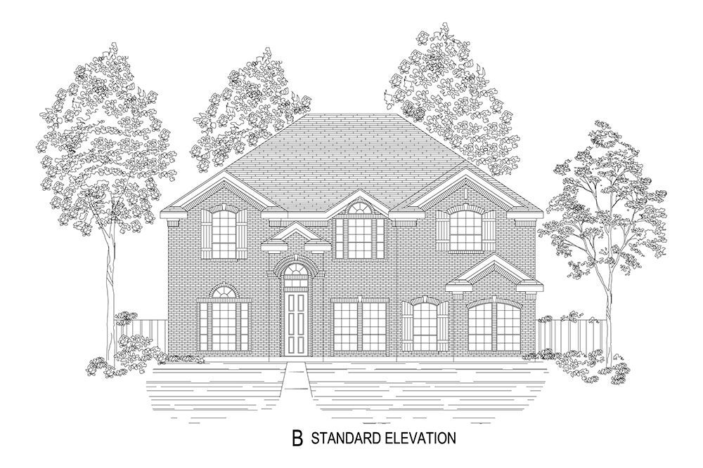 Stonehaven 45 2R-CW Standard Elevation B