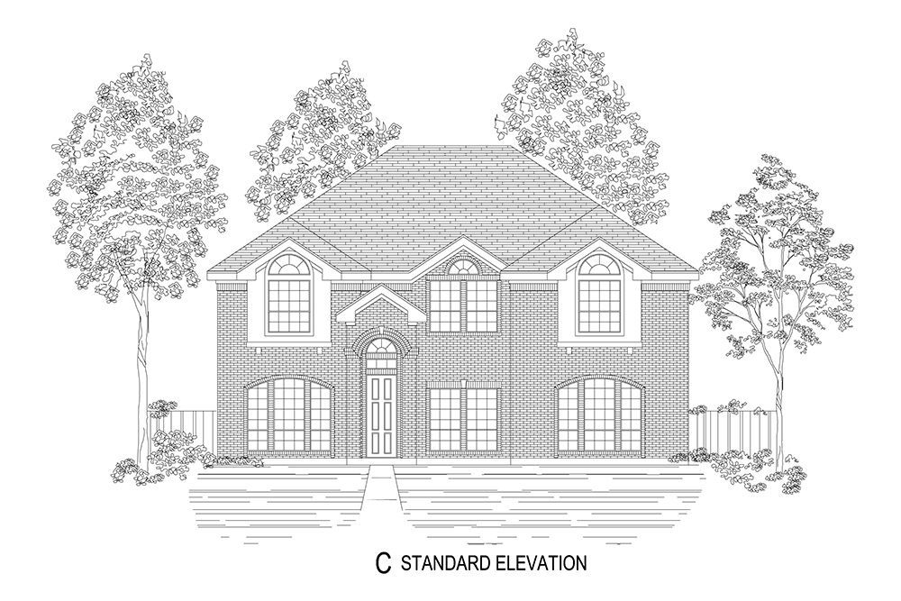 Stonehaven 45 2R-CW Standard Elevation C