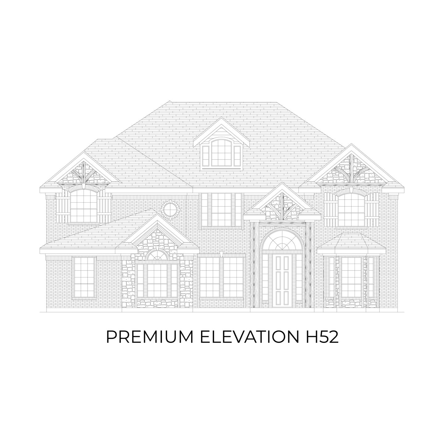 Stonebriar 2FSW (w/Media) Premium Elevation H52
