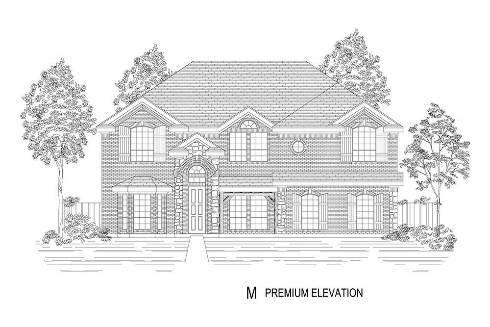 Hillcrest 2R (w/Media) Premium Elevation M