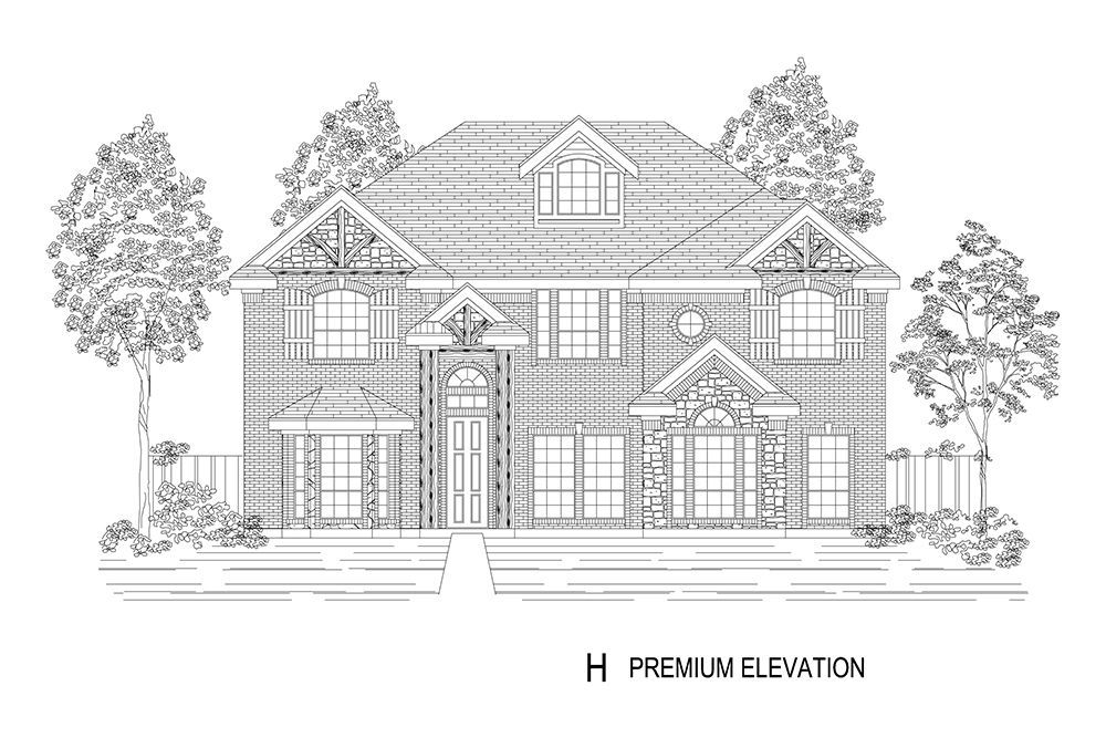 Stonehaven 45 2R-CW Premium Elevation H