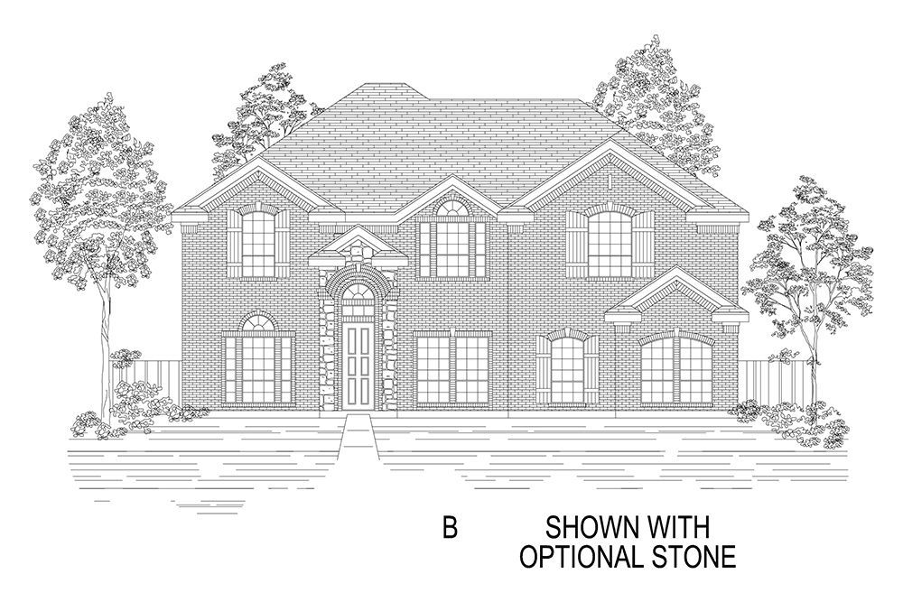 Stonehaven 2R Elevation R w/OptionsB