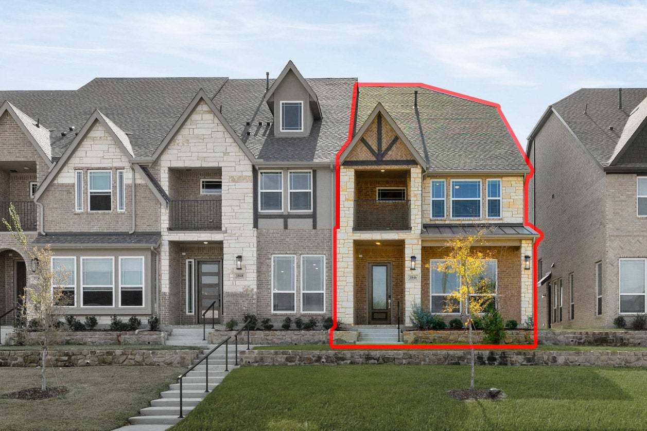 Cedar R - The Abbey at Mercer Crossing				: Farmers Branch, Texas - First Texas Homes