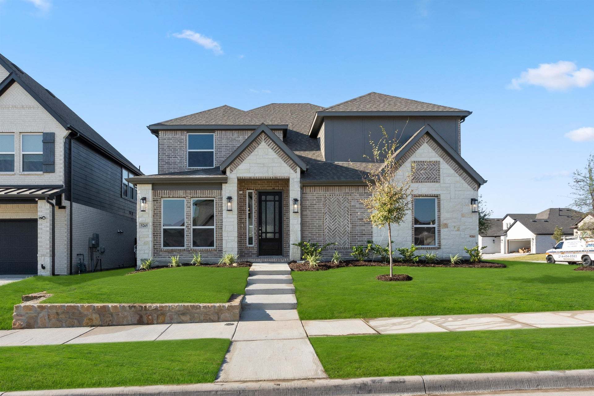 Anatole R (w/Media or 6 Bedroom Option) - Marine Creek Ranch: Fort Worth, Texas - First Texas Homes