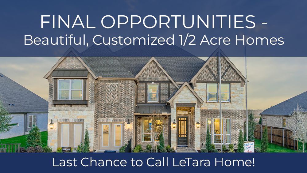 LeTara por First Texas Homes en Fort Worth Texas