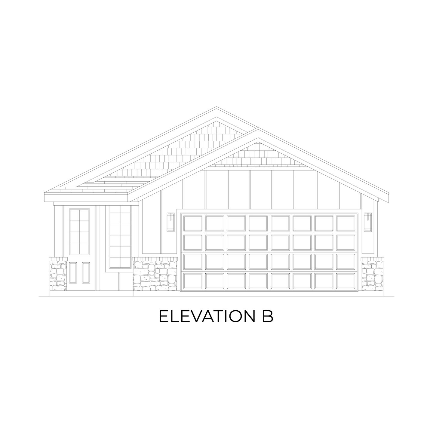 Pierce Select F - Elevation B