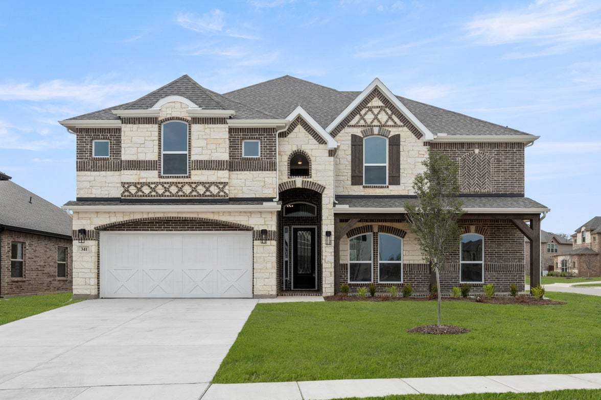 Brentwood 3F (w/Media) - High Country: Burleson, Texas - First Texas Homes