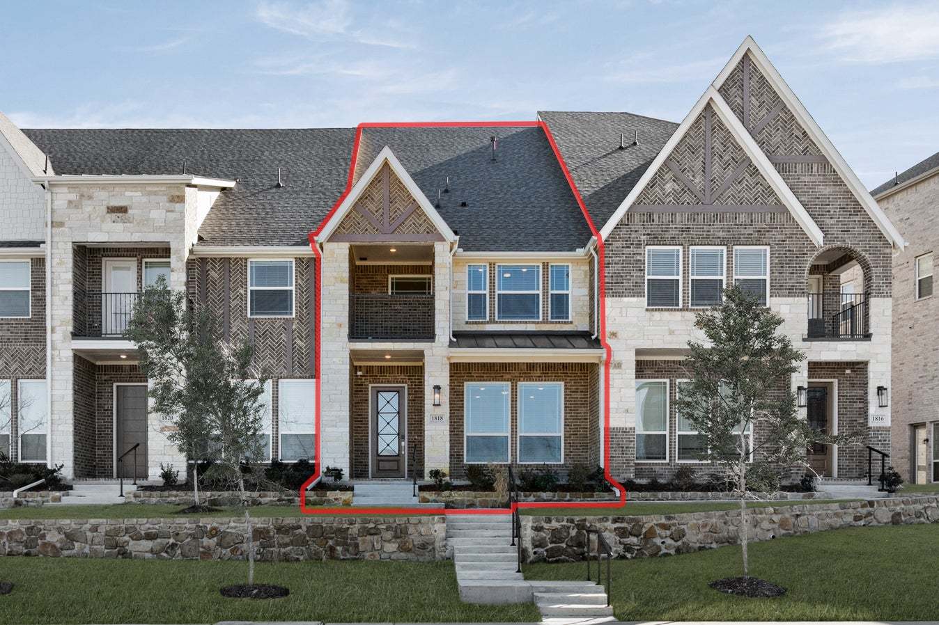 Cedar R - The Abbey at Mercer Crossing				: Farmers Branch, Texas - First Texas Homes