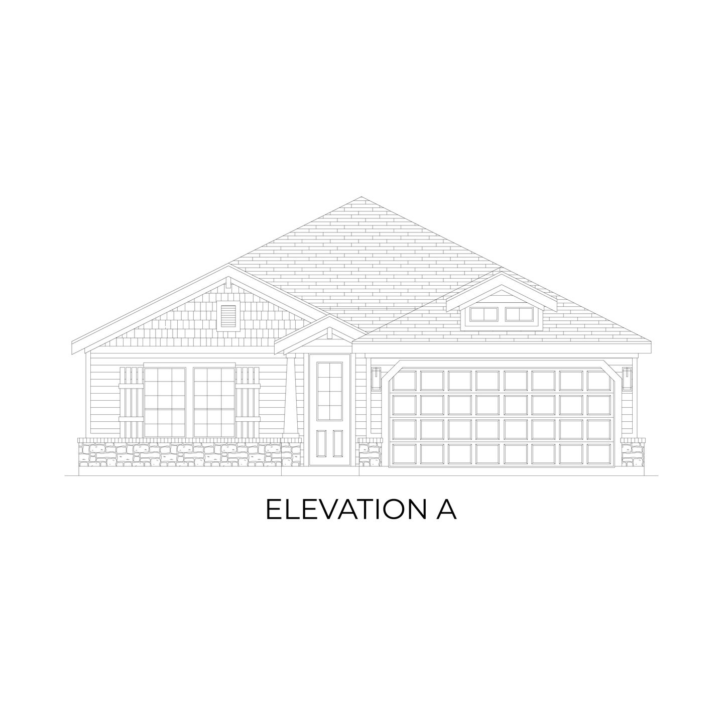 McKinley Select F - Elevation A