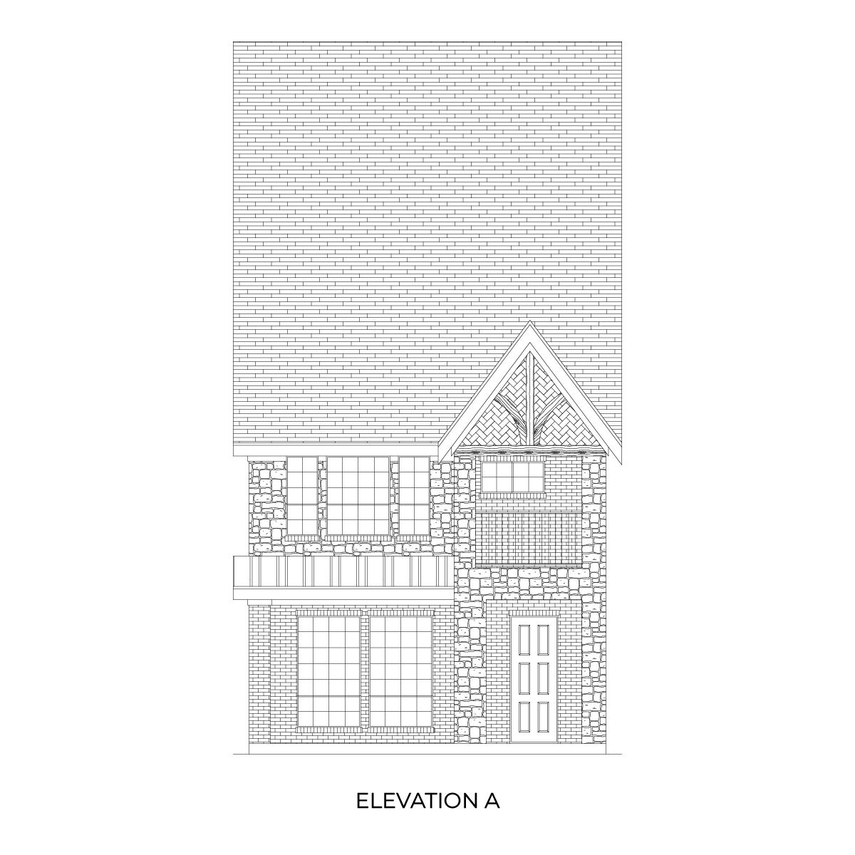 Cedar R - The Abbey at Mercer Crossing				: Farmers Branch, Texas - First Texas Homes