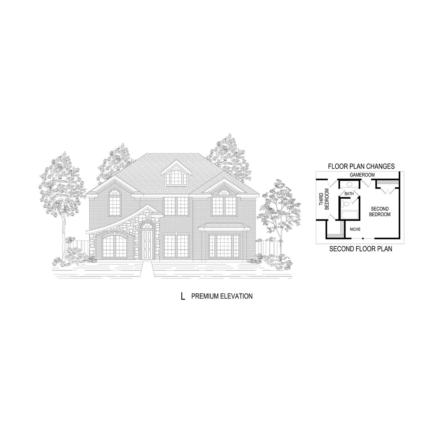 Hillcrest 45 2R-CW (w/Media) - Elevation L