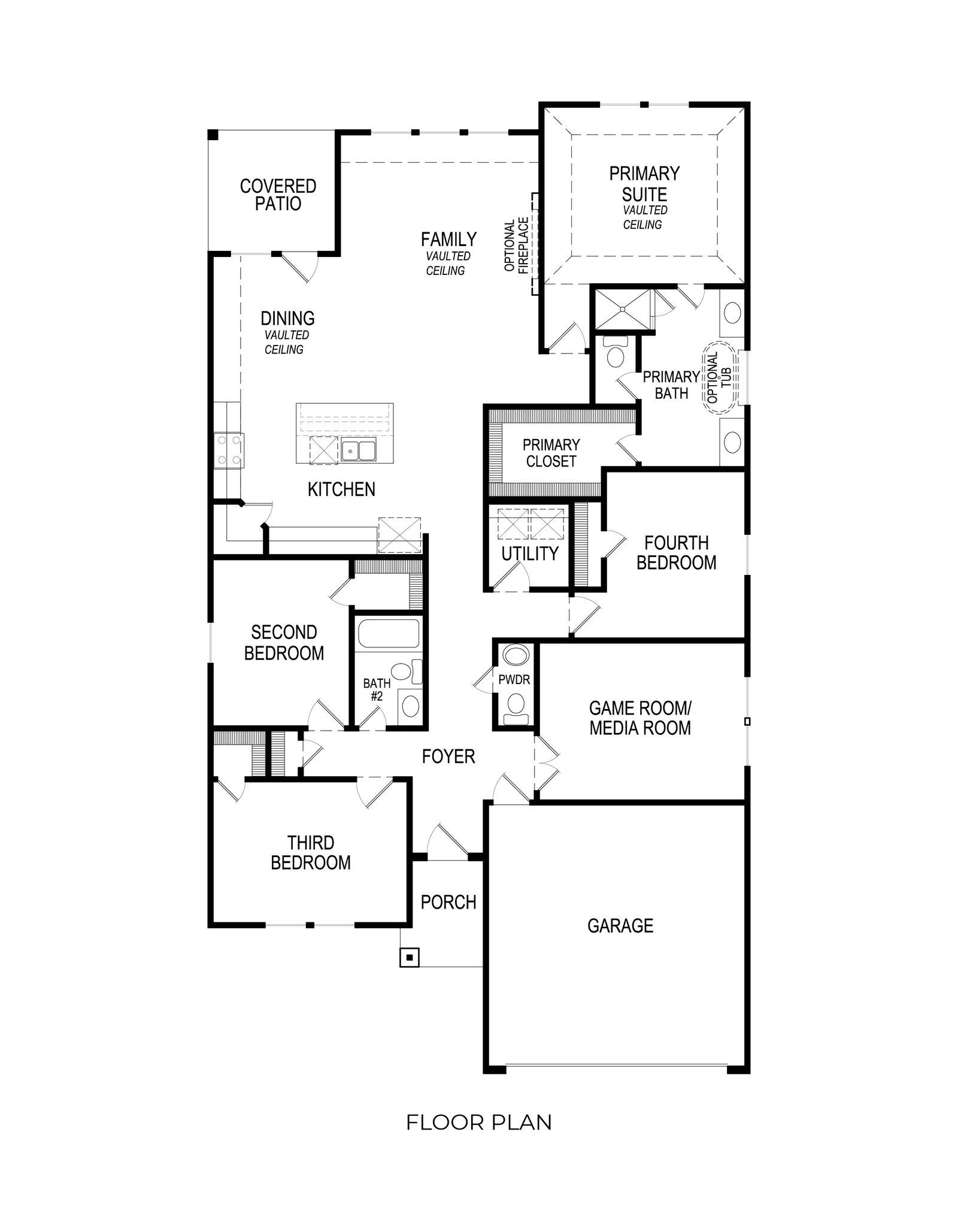 Monroe Select 2F - First Floor Plan