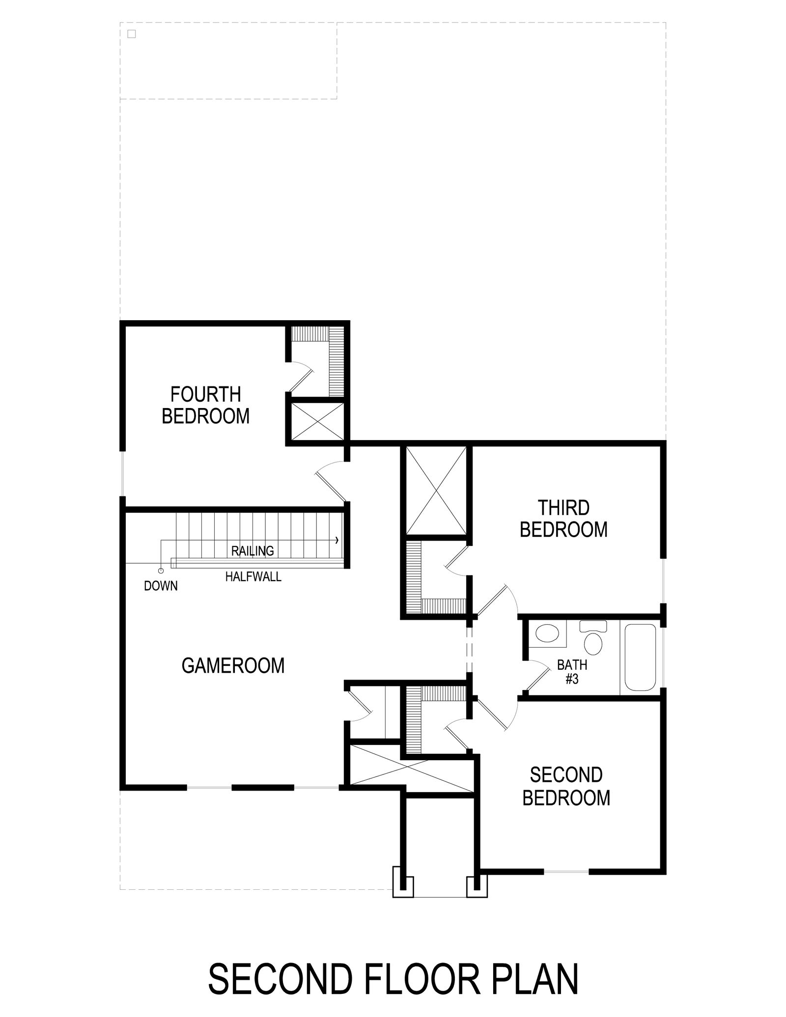 Reagan F Second Floor Plan