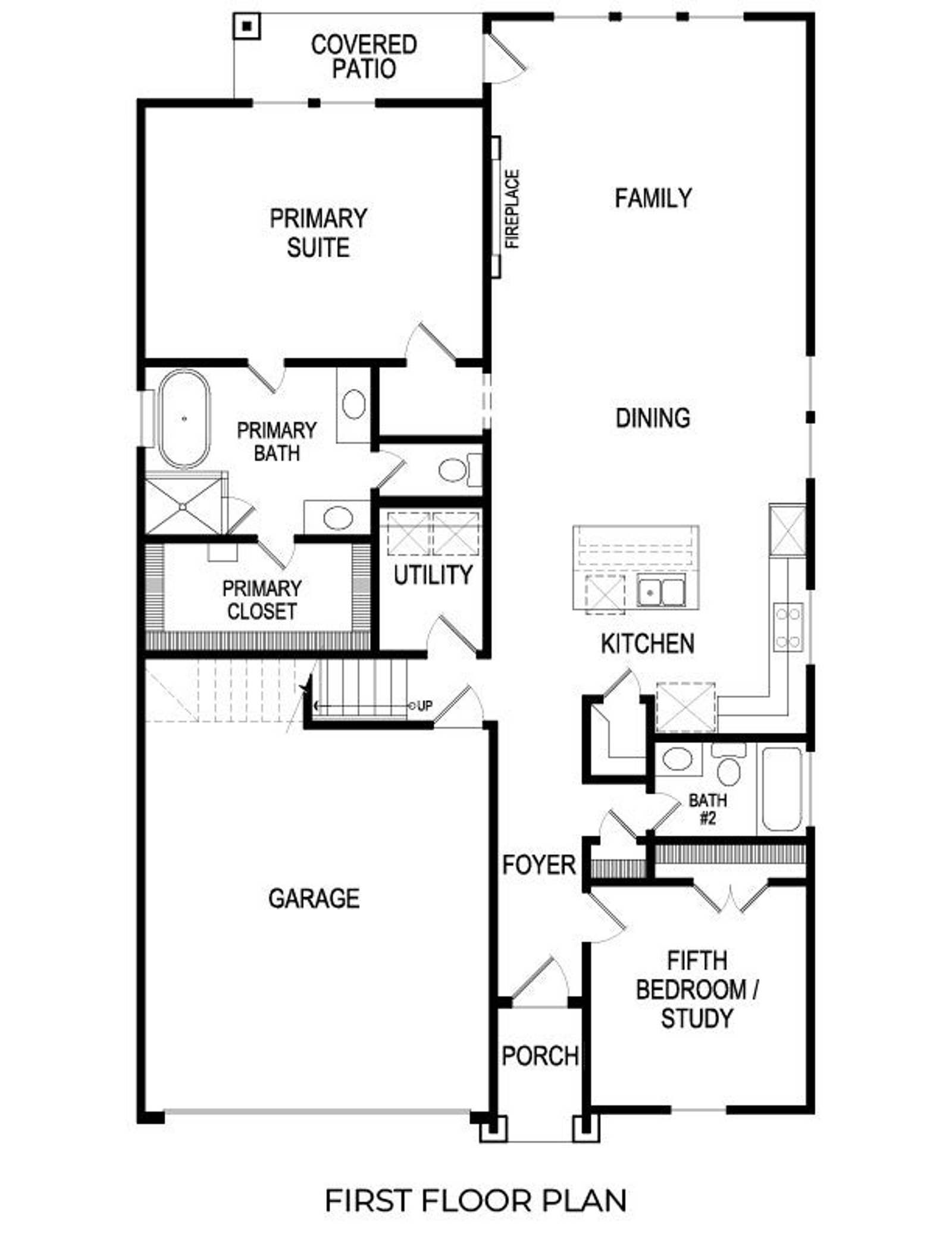 Tyler F First Floor Plan
