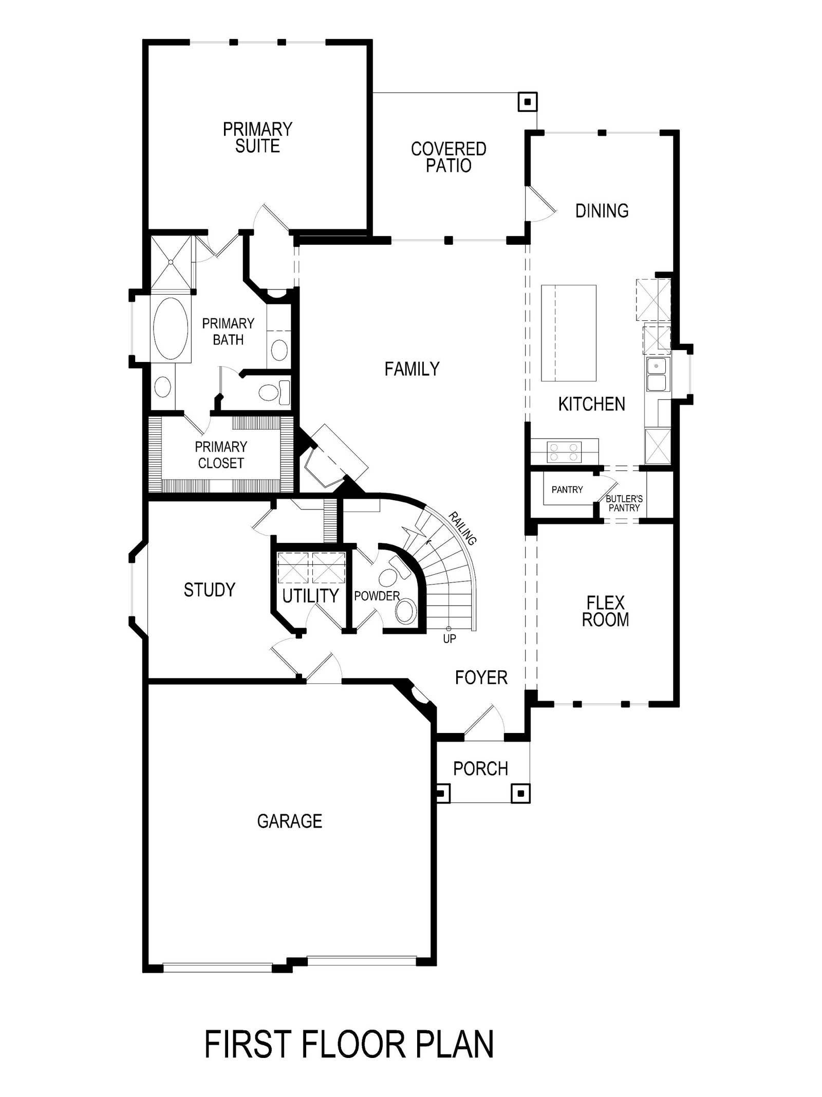 Brittany 40 2F First Floor Plan