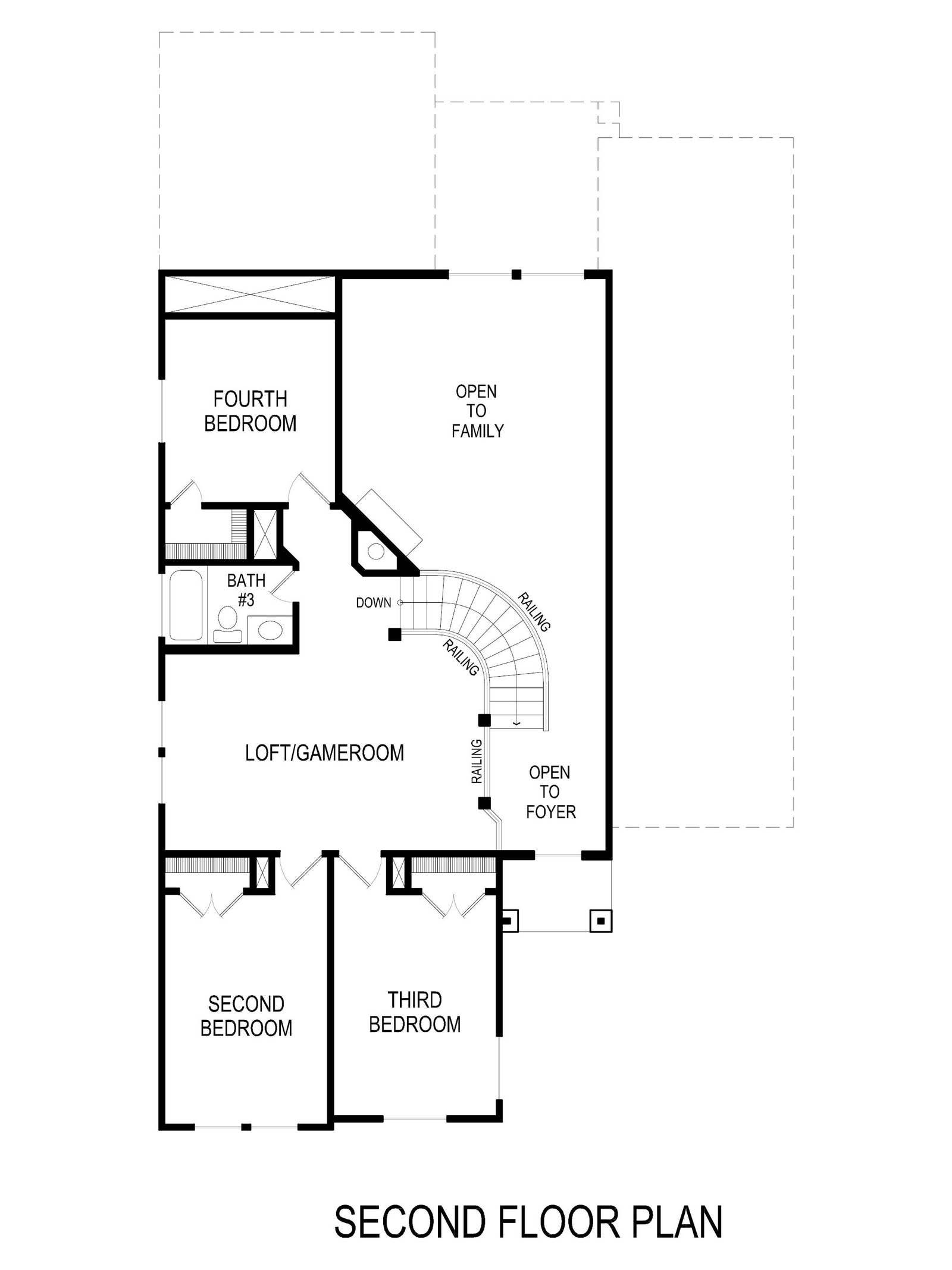 Brittany 40 2F Second Floor Plan