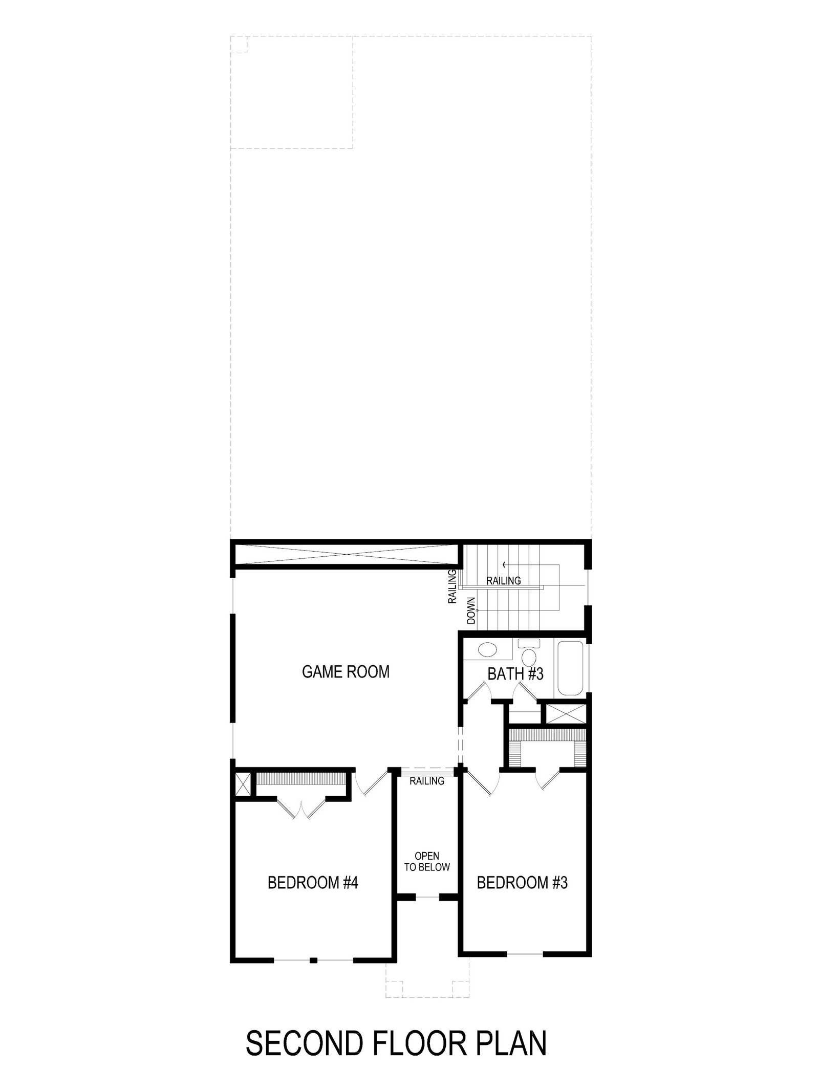 Hubbard R Second Floor Plan