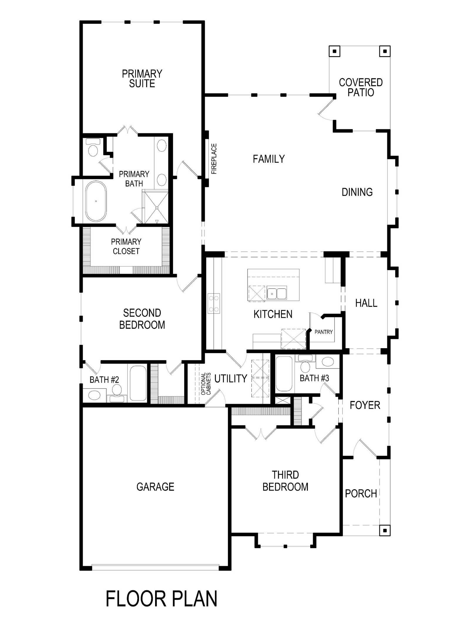 Edgefield F First Floor Plan