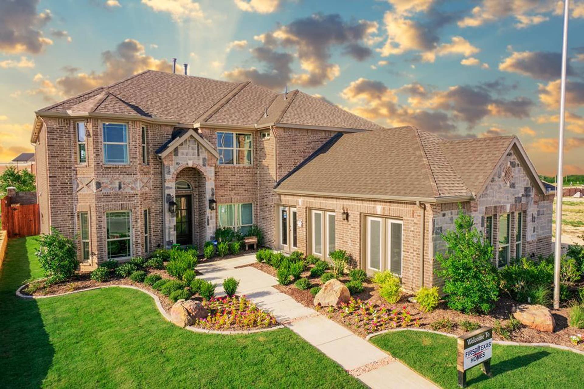 casa en Hawkins Meadows por First Texas Homes