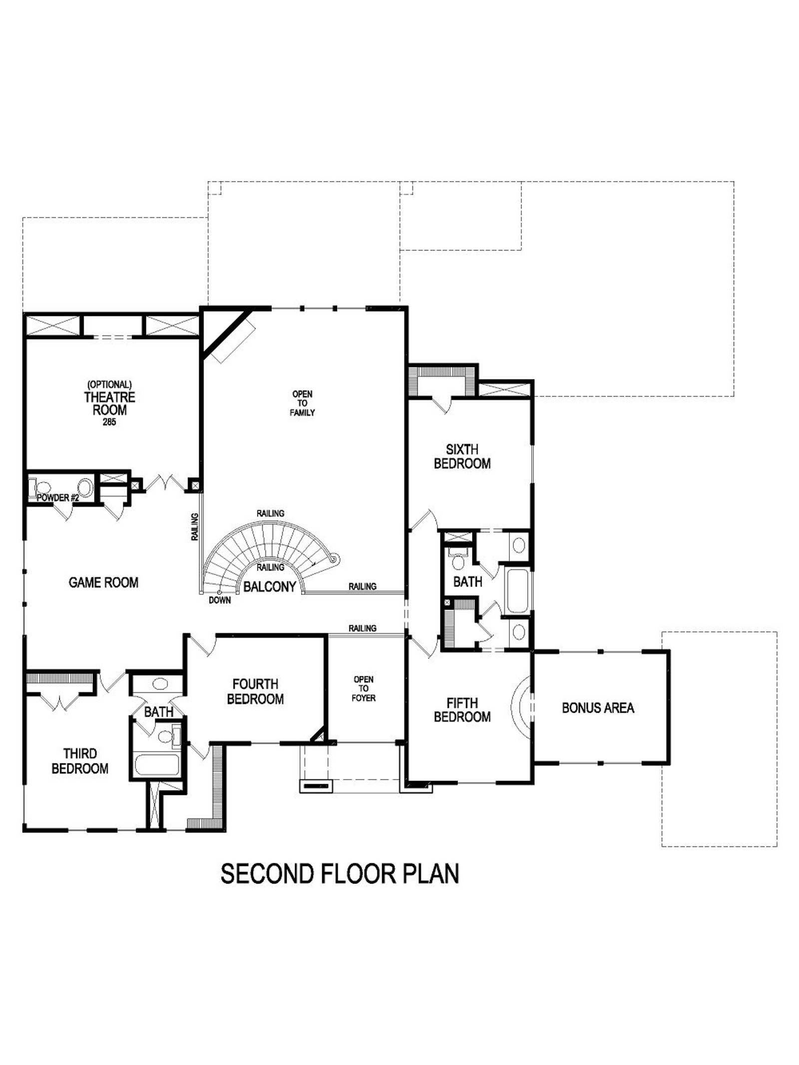 Adkisson PC (w/Media) Second Floor Plan