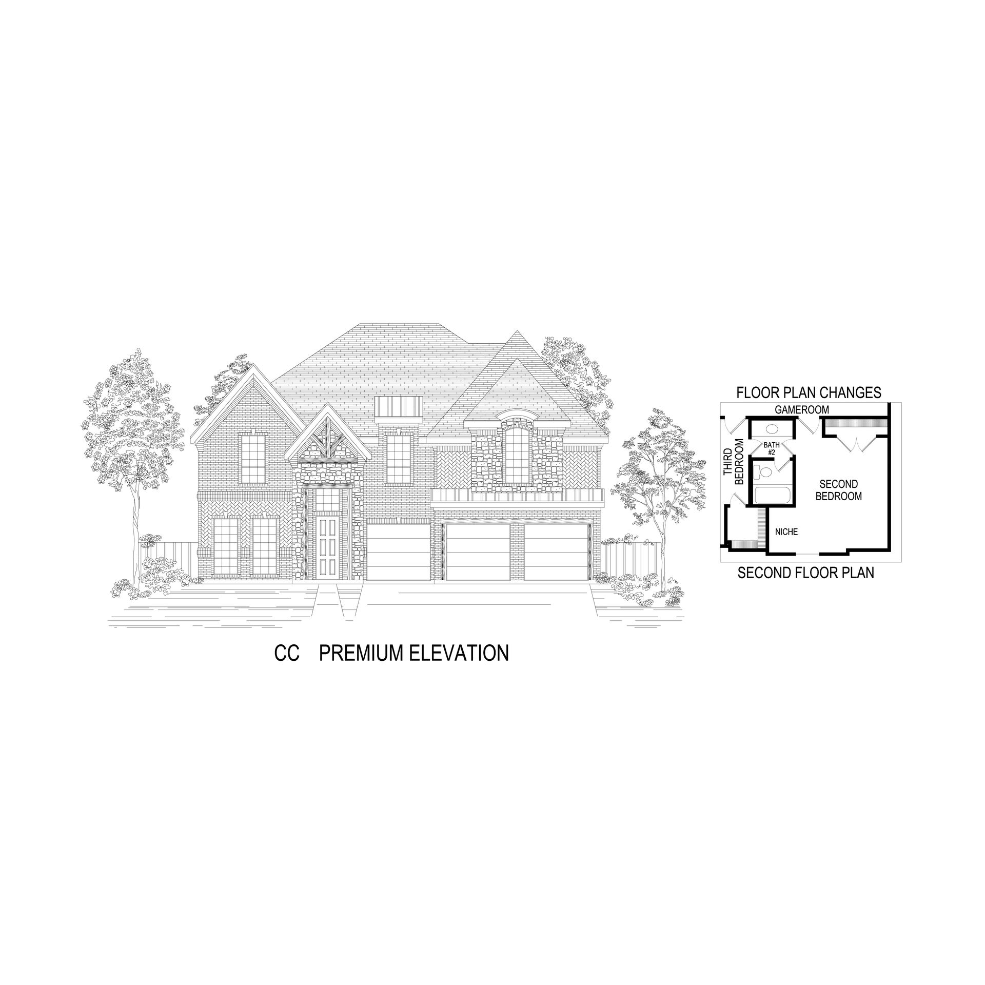 Boston 2F (w/Media) - High Country: Burleson, Texas - First Texas Homes