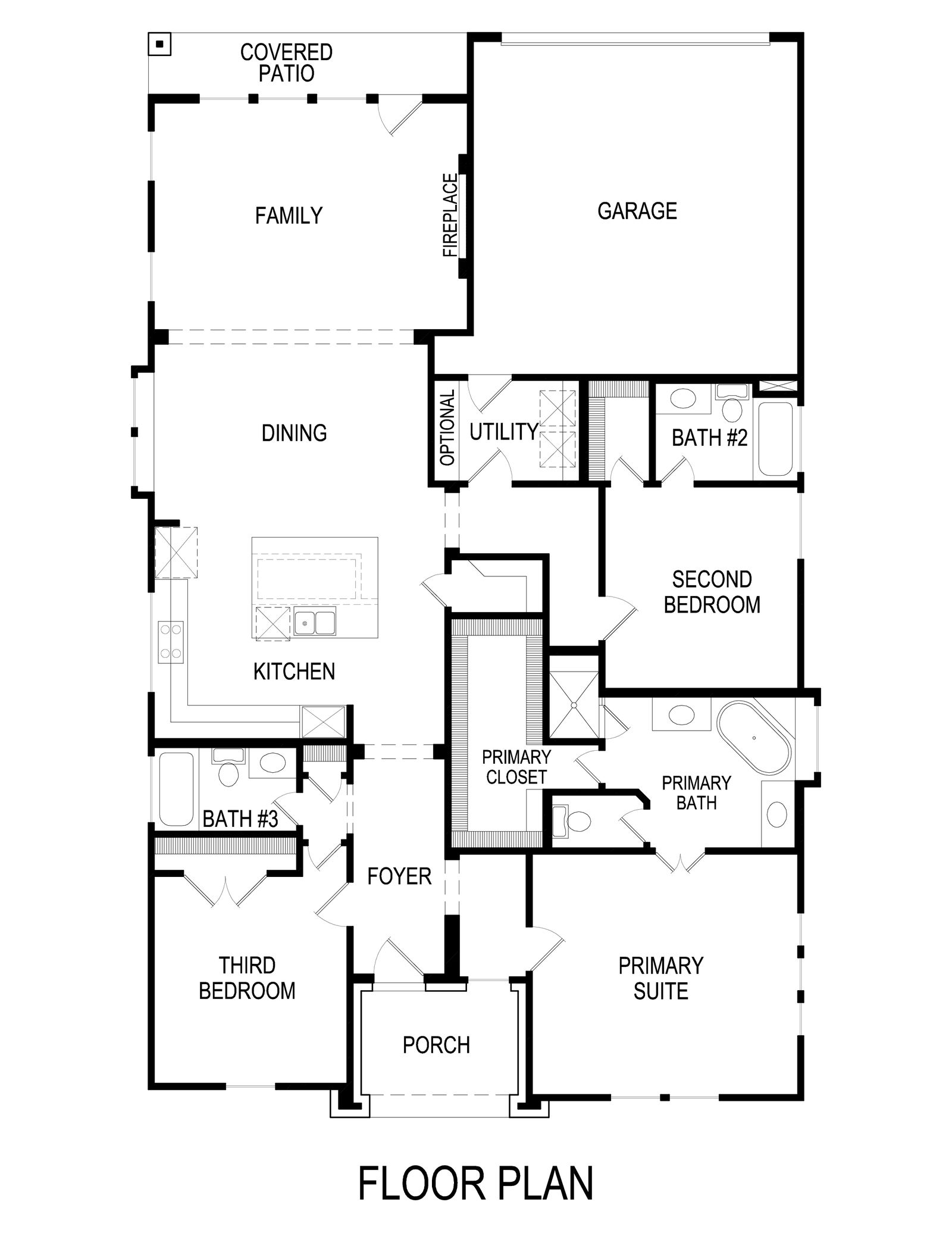 Bachman 40 R-CW First Floor Plan