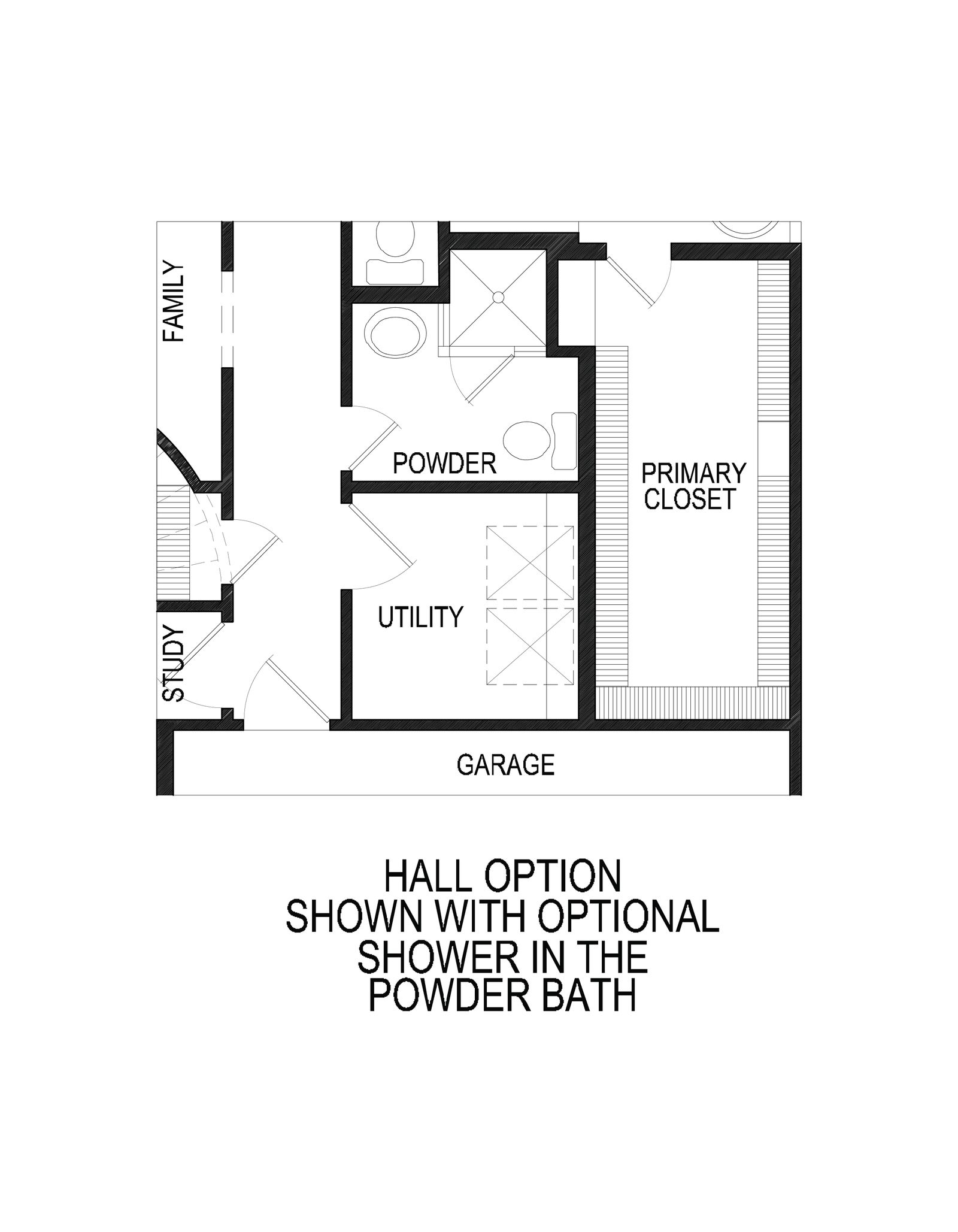 Hillcrest 2F (w/Media) Floor Plan Options