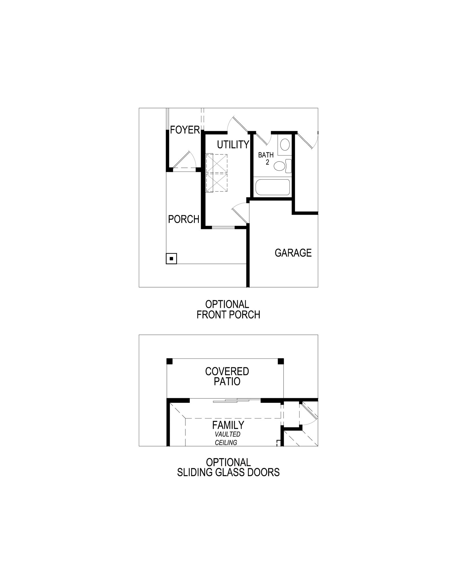 Grant F - Floor Plan Options