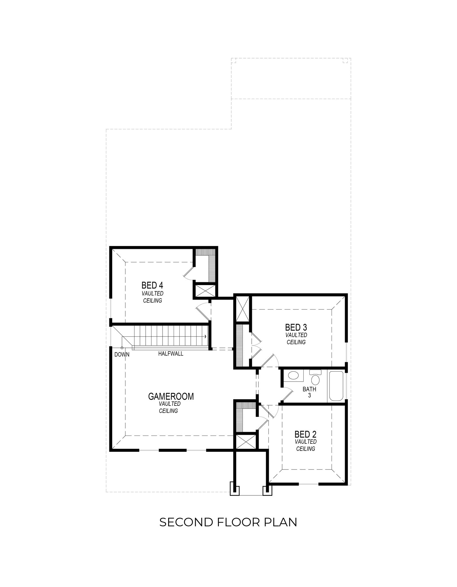 Reagan F - Second Floor Plan