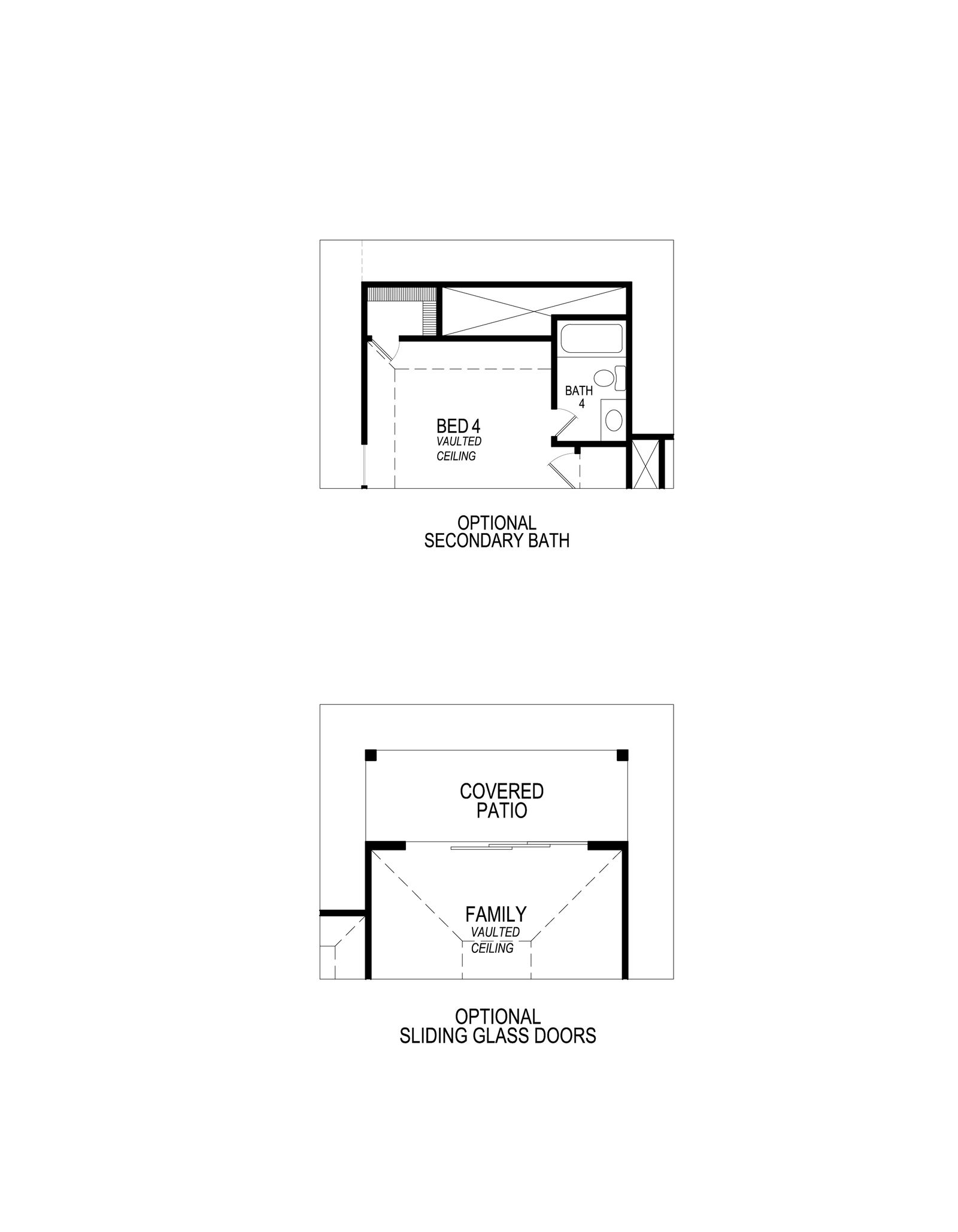 Reagan F - Floor Plan Options