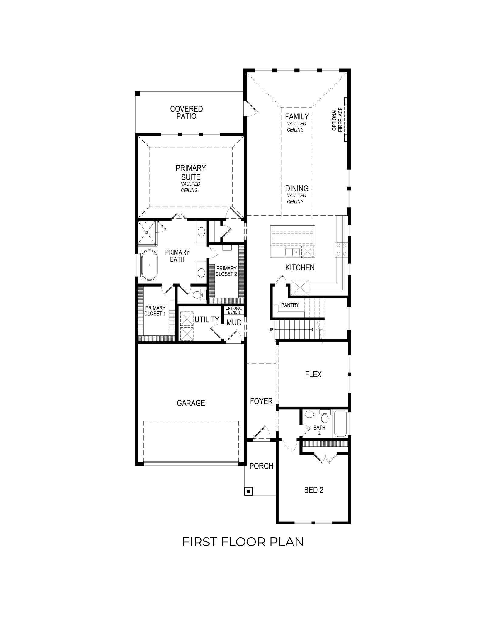 Roosevelt F - First Floor Plan